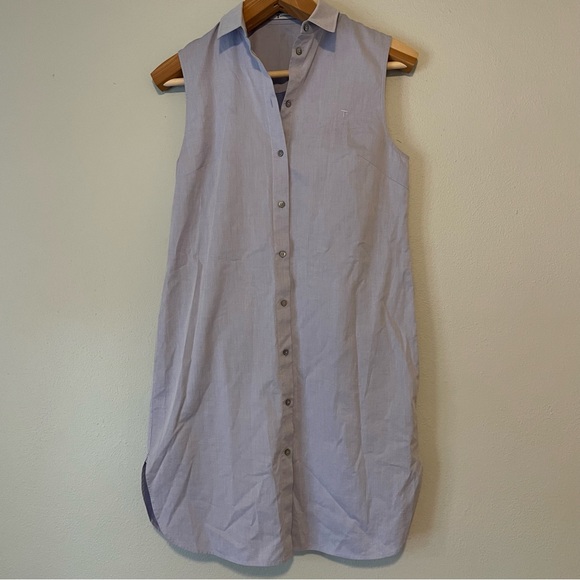 T by Alexander Wang Sleeveless Shirtdress - Picture 3 of 8